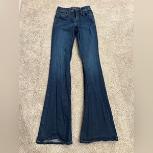 Fran Denim Ellen Flare Dark Wash Fitness / Lifter’s Jeans